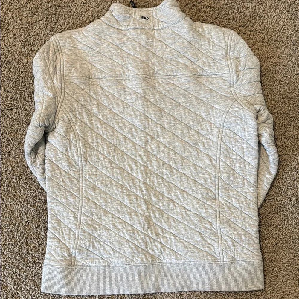 Vineyard vines Light Gray Quilted Shep Shirt - Picture 3 of 3